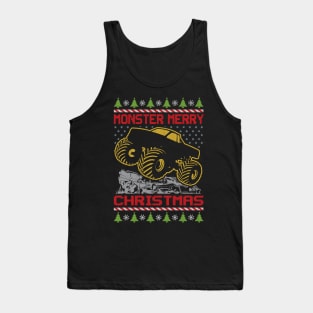 MONSTER MERRY CHRISTMAS Tank Top